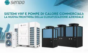 Sistemi VRF Sendo: la soluzione per la climatizzazione aziendale. Un impianto vrf efficiente per il tuo business.